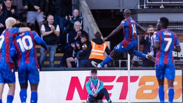 Jean-Philippe Mateta scvord the only goal of the game