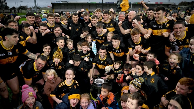 Dr Crokes celebrate with their supporters