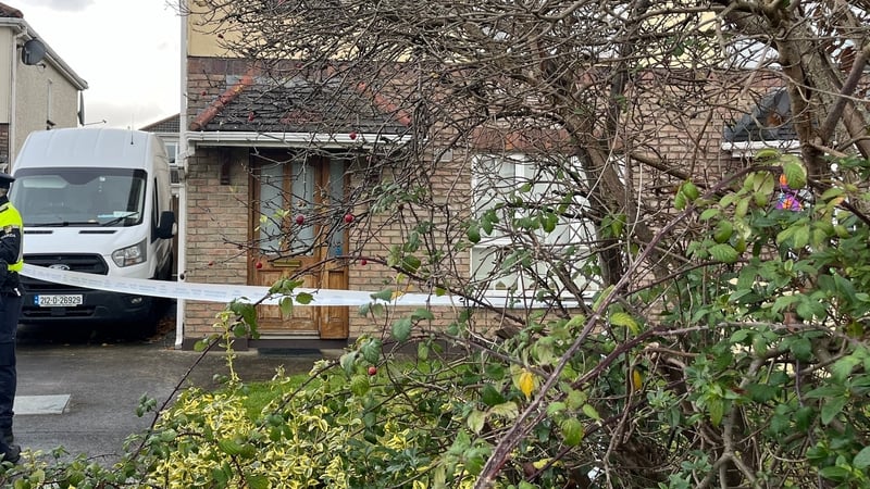 The man in his 40s was found inside the property at Old Bridge Park, and was pronounced deceased at the scene