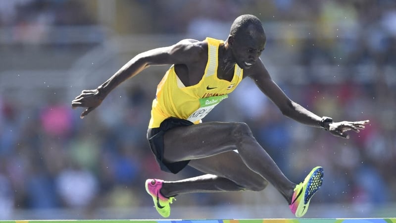 Benjamin Kiplagat represented Uganda in the 3,000m steeplechase, including at several Olympic Games