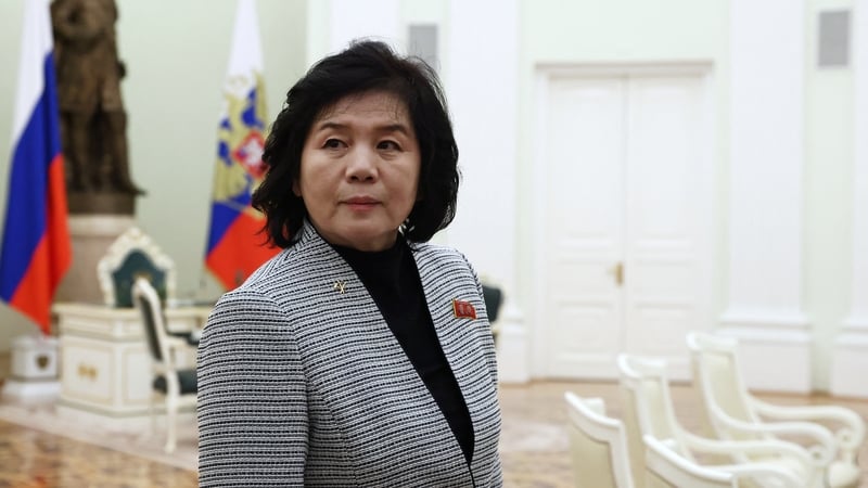 North Korea's Foreign Minister Choe Son Hui said she had no doubt that Russia would 'achieve a great victory'