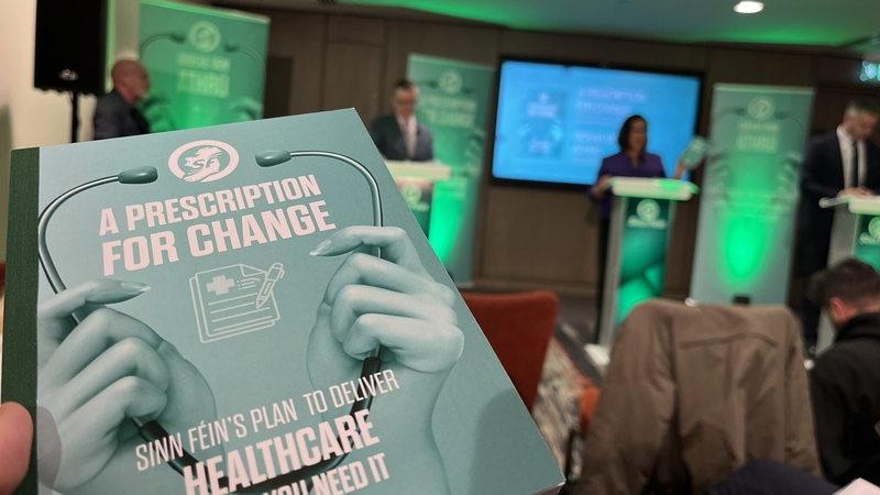 The Sinn Féin plan includes the provision of 5,000 hospital beds by 2031