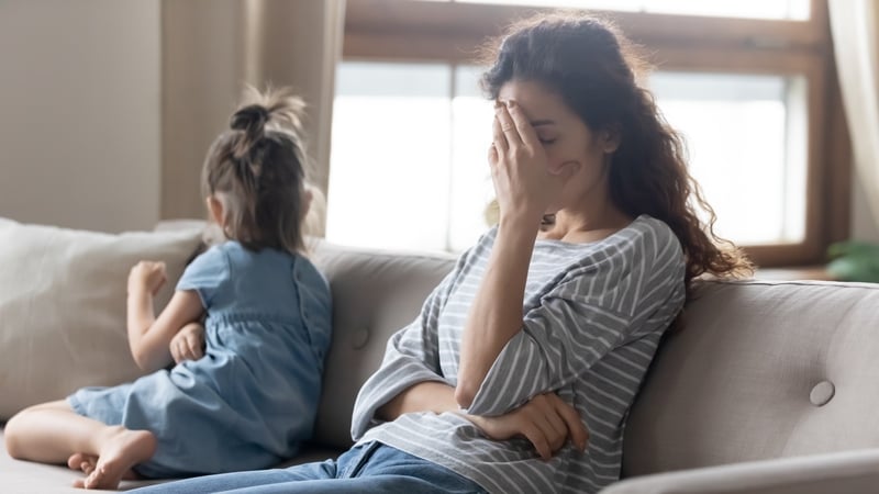 A recent study found that parents living in individualistic societies are more prone to parental burnout. Photo: Getty Images