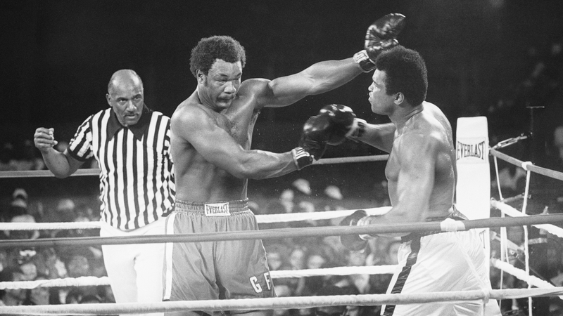 Ali won the world heavyweight title back for the third time at the age of 32