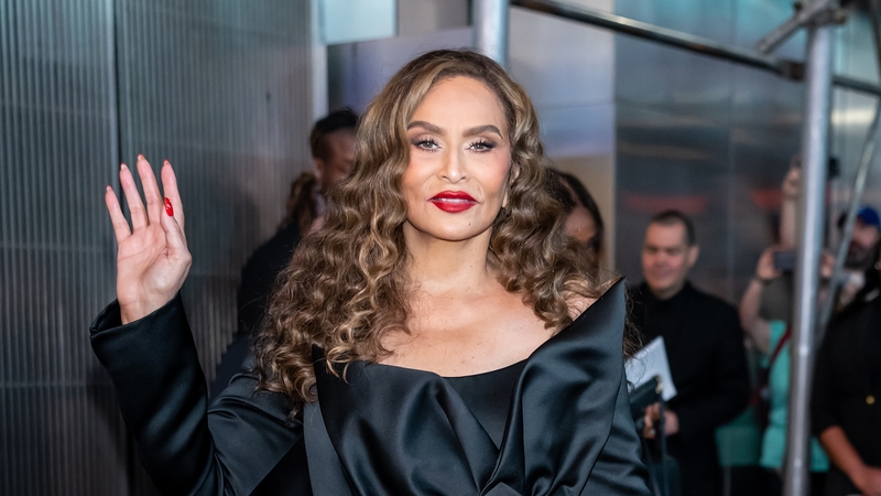 Tina Knowles arriving to Glamour Women of the Year at Times Square EDITION Hotel in New York City. (Photo by Gilbert Carrasquillo/GC Images)