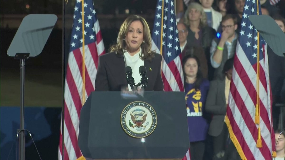 Kamala Harris makes last big pitch to undecided voters, pledging 'different path'