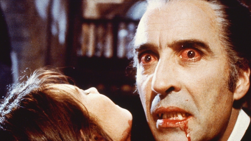 Christopher Lee as Dracula