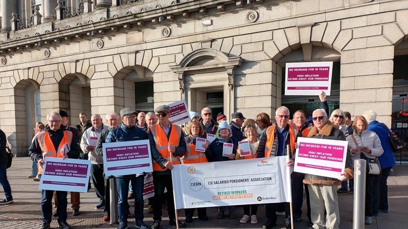 Former CIÉ employees say that many vulnerable, older pensioners are suffering hardship