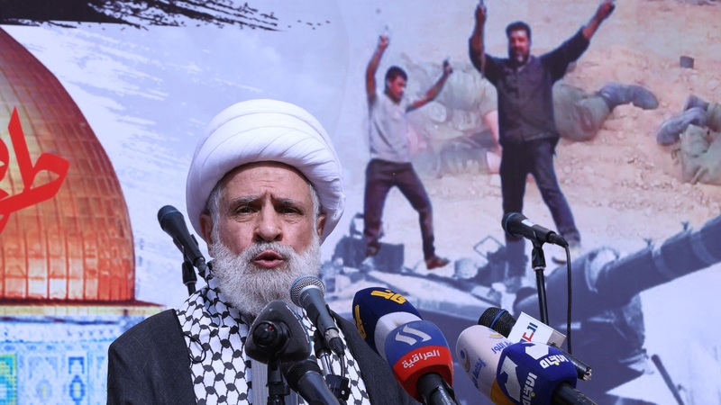 Naim Qassem became leader of Hezbollah yesterday