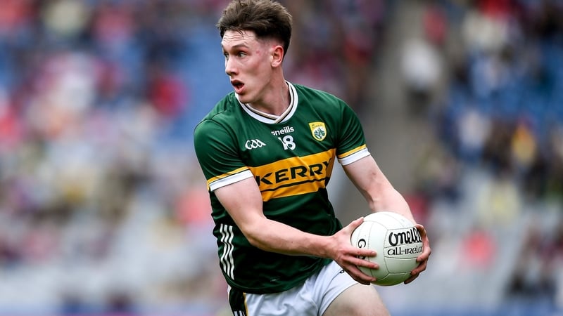 Cillian Burke in action for Kerry in Croke Park