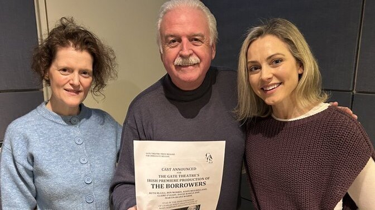 Ruth Mc Gill & Aoife Mulholland chat about the 'Borrowers' at the Gate theatre