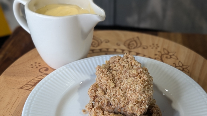 Gráinne Mullin's apple crumble: Today
