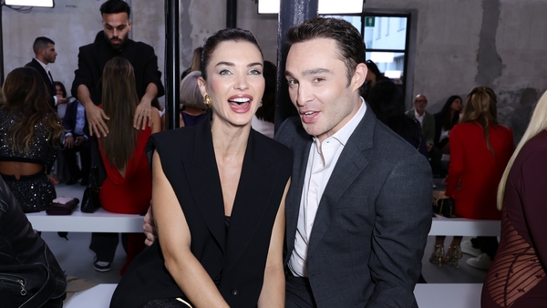 Ed Westwick and his wife, Amy Jackson, are expecting their first child together