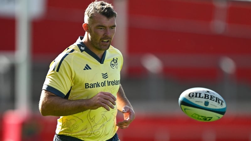 Peter O'Mahony will make his second appearance of the season