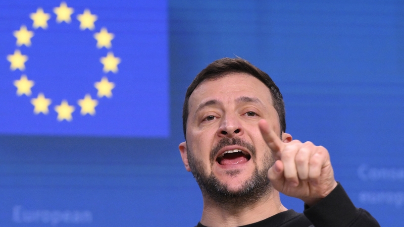 The Ukrainian President made the comments while appearing in an interview broadcast on South Korean television