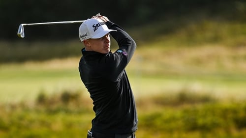 Conor Purcell was bogey free in round one
