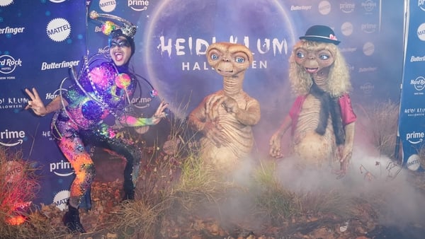 Heidi Klum was unrecognisable as ET