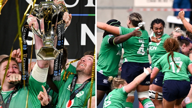 The Ireland men's and women's XVs teams are both up for awards