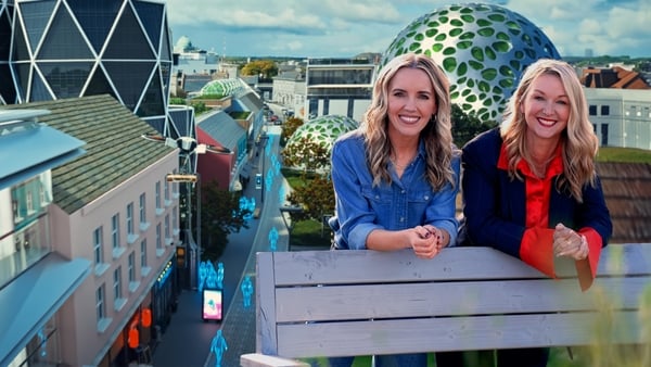 Carla O'Brien and Dr Lollie (Lorraine) Mancey host Futureville Ireland.