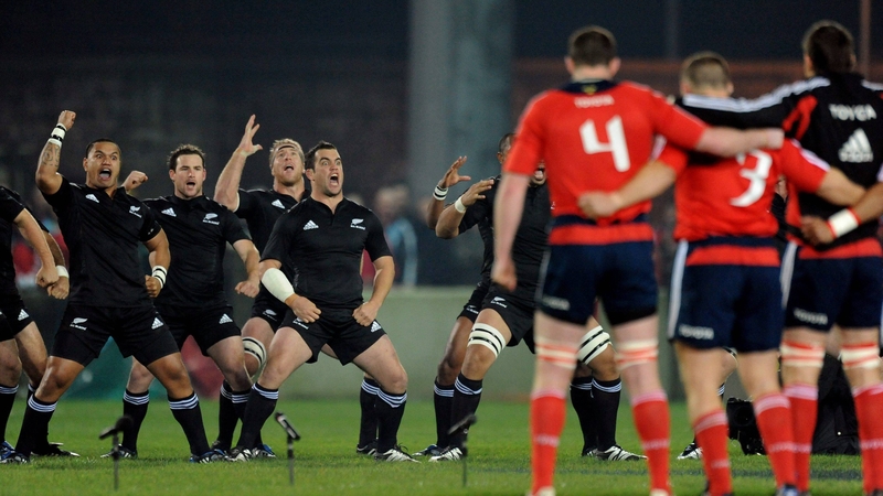 Munster hosted the All Backs in 2008 after the Thomond Park redevelopment