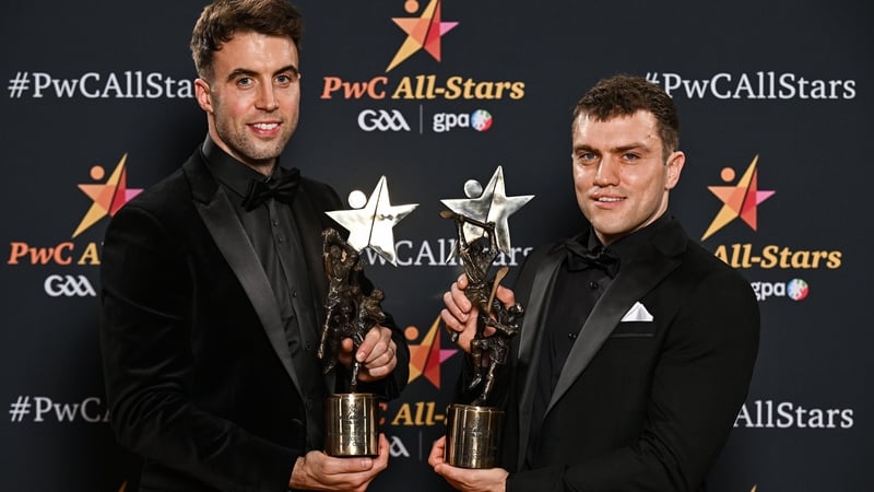 Players of the Year, Paul Conroy of Galway (Football) and Clare's Chane O'Donnell (Hurling)