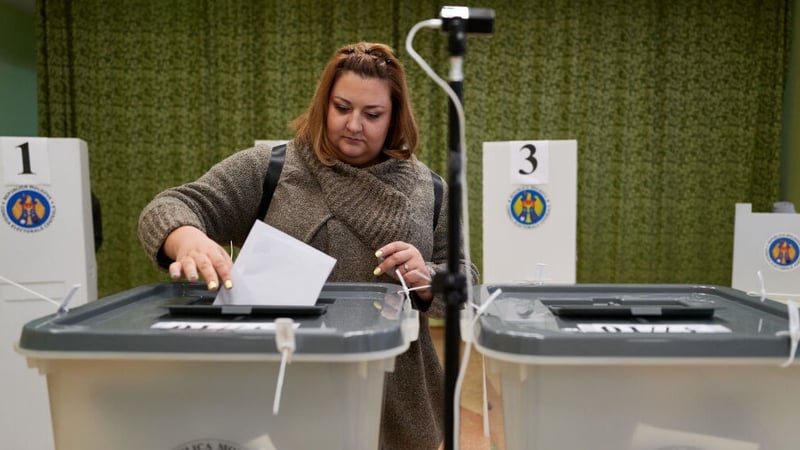 The Moldovan vote comes two weeks after a razor-thin 'yes' in a referendum on joining the EU