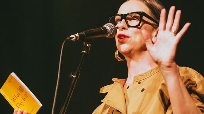 Poet Jan Brierton (pic: Carl Foran)