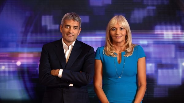 David McCullagh and Miriam O Callaghan