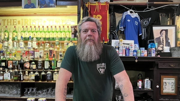 Sean Ryan runs O'Kelly's Irish Bar in Washington DC