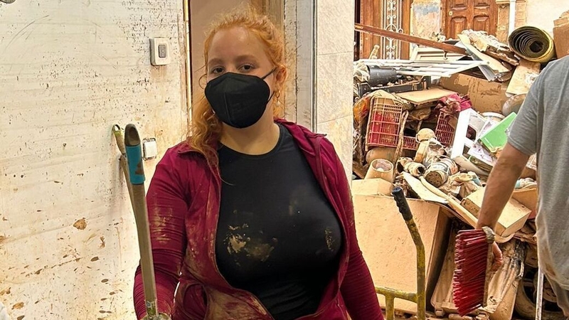 Leigha Plunkett said that a lot of clean up efforts had been happening organically