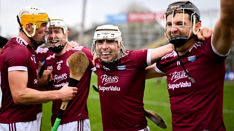 Barry O'Connor (left) celebrates with Joe O'Connor, Rory O'Connor and Jack O'Connor