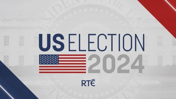RTÉ One television will broadcast a US Presidential Election special programme from 11.20pm which will continue late into the night