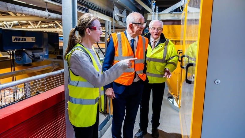 Sandra Doran, Marketing Manager at Techrete,Tom Kelly, Divisional Manager for Industrial & Life Sciences at Enterprise Ireland and Marcus Sweeney, Non-Executive Chairman at Techrete