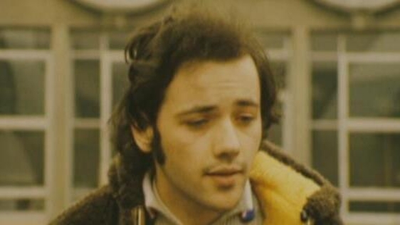 Joe Madden, President of the Students Union at Kevin Street College, 1974