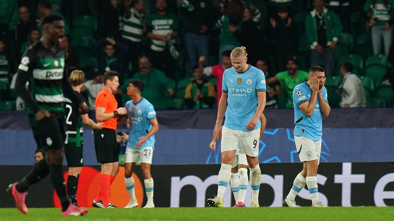 Man City slumped to a third successive defeat