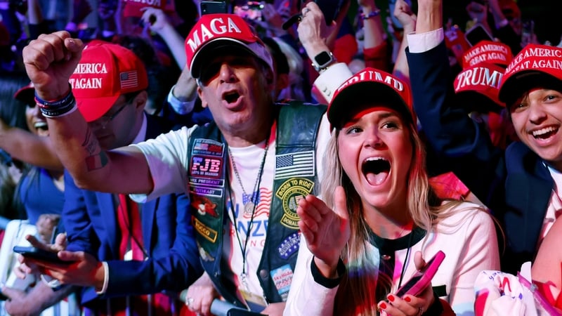 As results started coming in, Republican supporters showed early optimism with Trump leading in several key states.