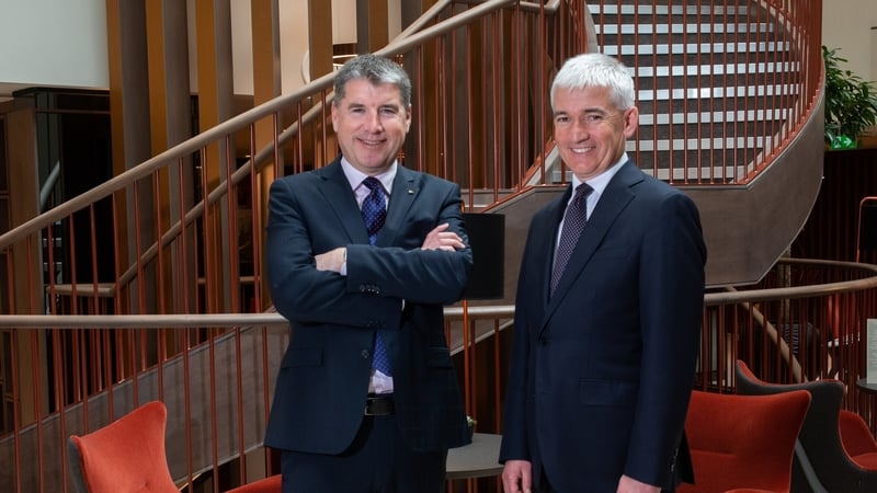 Shane Casserly, Deputy CEO of Dalata Hotel Group, and CEO Dermot Crowley CEO