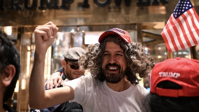 Swing states North Carolina and Georgia were called in favour of Trump, narrowing Harris's chances of securing a win.