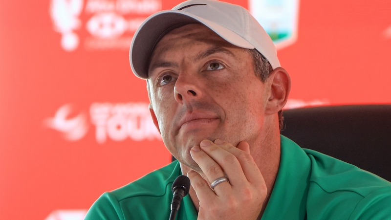 McIlroy is in Abu Dhabi for the HSBC Championship
