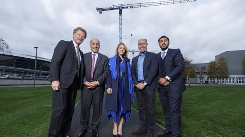 Sébastien Bazin, CEO and Chairman of Accor, Surinder Arora, founder and Chairman of Arora Group, Maud Bailly, CEO of Sofitel, Sofitel Legend, MGallery, and Emblems, Kenny Jacobs, CEO of daa and Sanjay Arora, COO of Arora Group