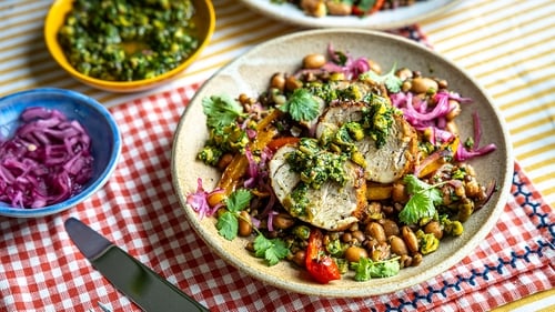 A punchy and nourishing bowl that's made even easier to cook with the air fryer.