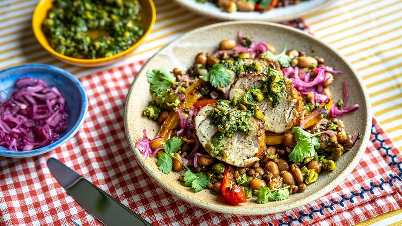 A punchy and nourishing bowl that's made even easier to cook with the air fryer.