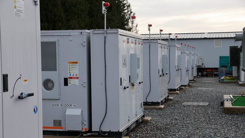 SSE's 50MW battery storage facility in Wiltshire in England