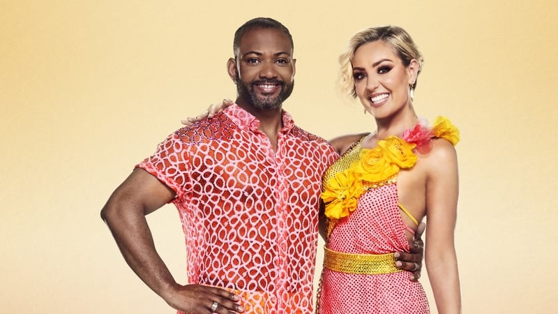 JB Gill says of Amy Dowden: "I have nothing but admiration for you. Your fight and determination are second to none."
