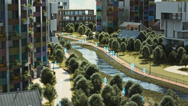 Futureville Ireland brings you to a futuristic Athlone in 2050.