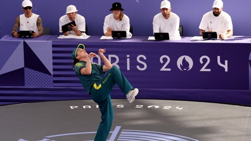 The kangaroo move did not go down too well with the Olympic judges