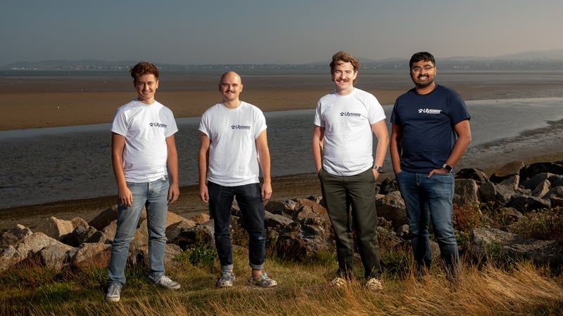 Founders Colm O'Brien, Jamie Wedderburn, Will O'Brien and Akhil Voorakkara