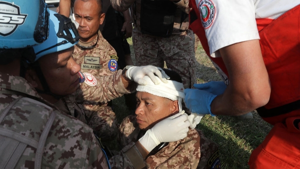 Five members of the Malaysian contingent of UNIFIL were injured