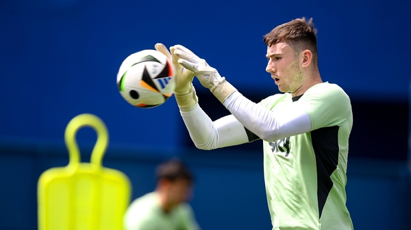 David Harrington was with Ireland as recently as June