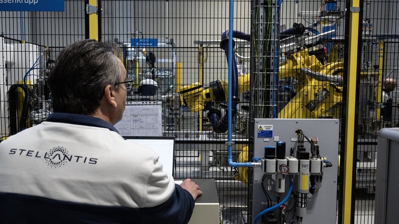 The Stellantis Mirafiori plant in Italy
